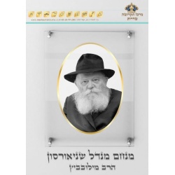 הרבי מלובביץ’ – מסגרת זהב 100-cm-70-x