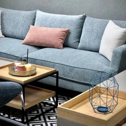 Venezia | ספה תלת מושבית לסלון בעיצוב על זמני 220 ס״מ