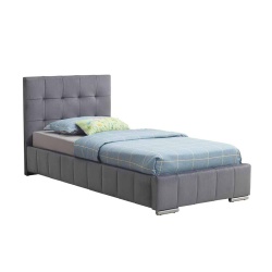 Noga | מיטת יחיד בעיצוב קלאסי בריפוד בד 90/190 ס״מ
