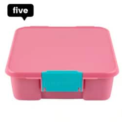 Little Lunch Box – קופסת בנטו מחולקת 5 תאים – Strawberry
