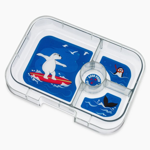 מגש לקופסת אוכל לילדים יאמבוקס פנינו – Polar Bear