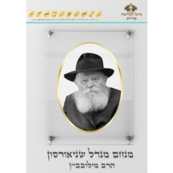הרבי מלובביץ’ – מסגרת זהב 50-cm-70-x