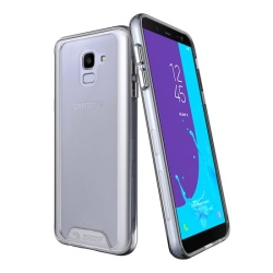 כיסוי toiko chiron בצבע שקוף לגלקסי j6 – samsung galaxy j6