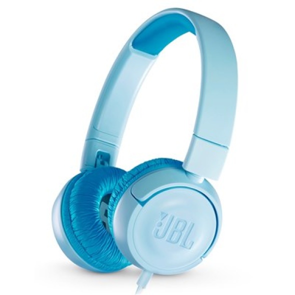 אוזניות ‏חוטיות jbl jr300 צבע כחול – מותאמות לילדים