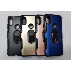 כיסוי dual shield ring בצבע כחול-שחור לשיאומי נוט 6 פרו – xiaomi note 6 pro בצבע שחור