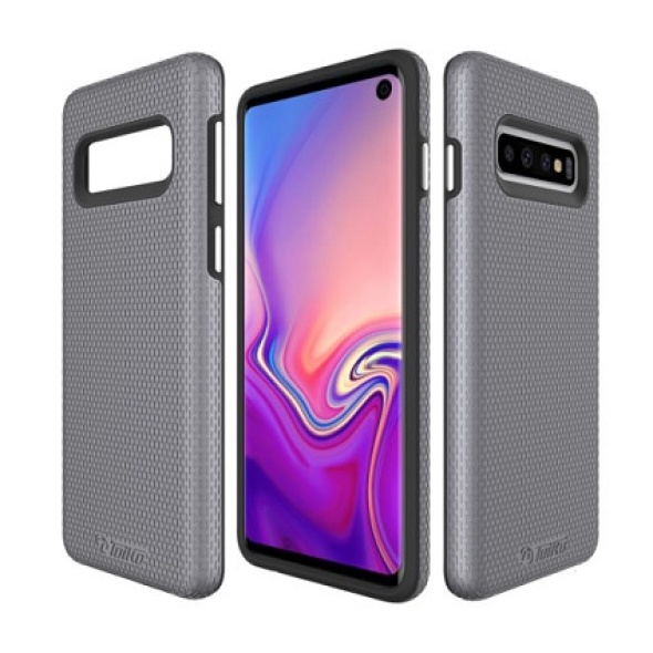 כיסוי toiko x-guard בצבע כסוף לגלקסי 10 פלוס – galaxy s10 plus