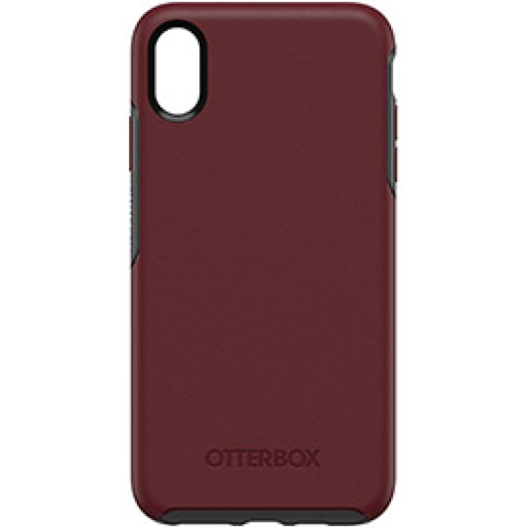 כיסוי otterbox symmetry בצבע בורדו-שחור לאייפון – iphone xs max