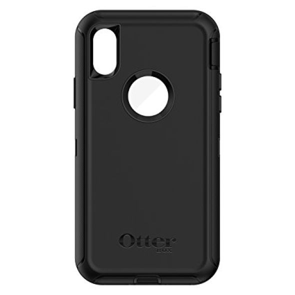 כיסוי otterbox defender בצבע שחור-שחור לאייפון xr