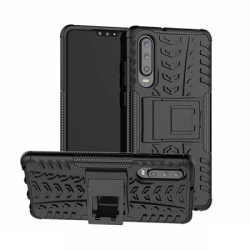 כיסוי extreme armor kickstand בצבע שחור-שחור לוואווי p30 – huawei p30