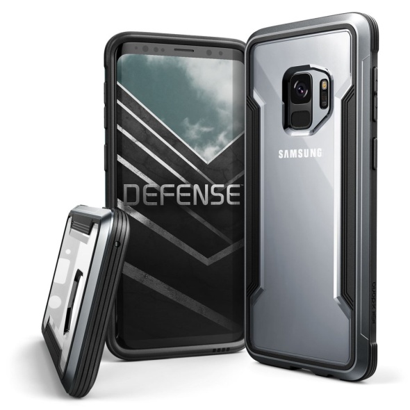 מגן לגלקסי 9 פלוס דגם defense shield case – מבית x-doria צבע שחור