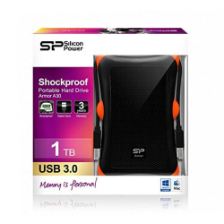 כונן קשיח phd armor a30 מבית silicon power 1000gb