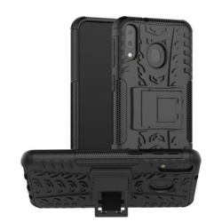 כיסוי extreme armor kickstand בצבע שחור-שחור לגלקסי m10 – galaxy m10