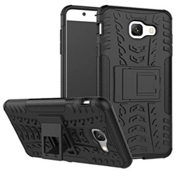 כיסוי extreme armor kickstand בצבע שחור-שחור לגלקסי j7 מקס – galaxy j7 max