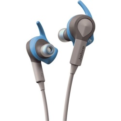 אוזניות sport coach מבית jabra bluetooth בצבע כחול