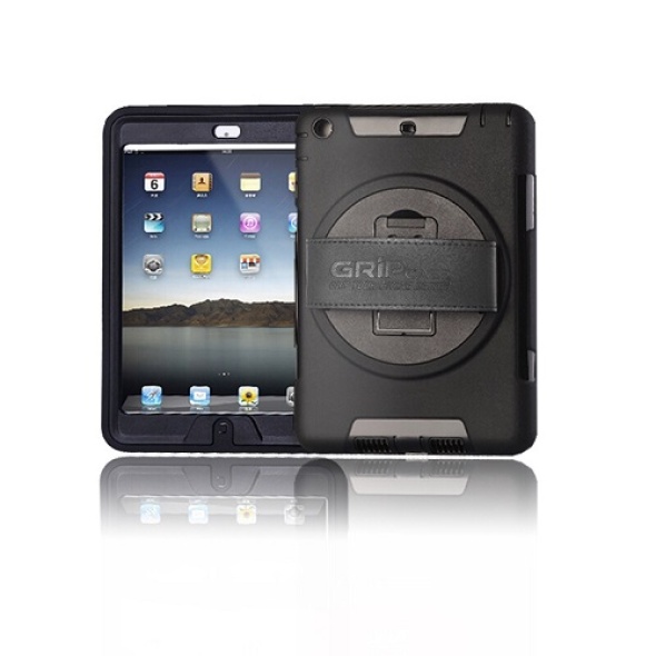 כיסוי נרתיק gripcase shield בצבע שחור לאייפד מיני 4 ipad mini