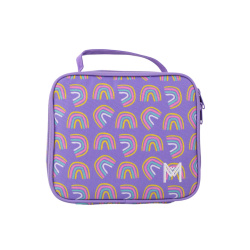 תיק אוכל מבודד מדיום  MontiiCo Medium Insulated Lunch Bag – Rainbows