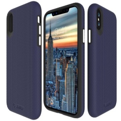 כיסוי toiko x-guard בצבע כחול-שחור לאייפון iphone x