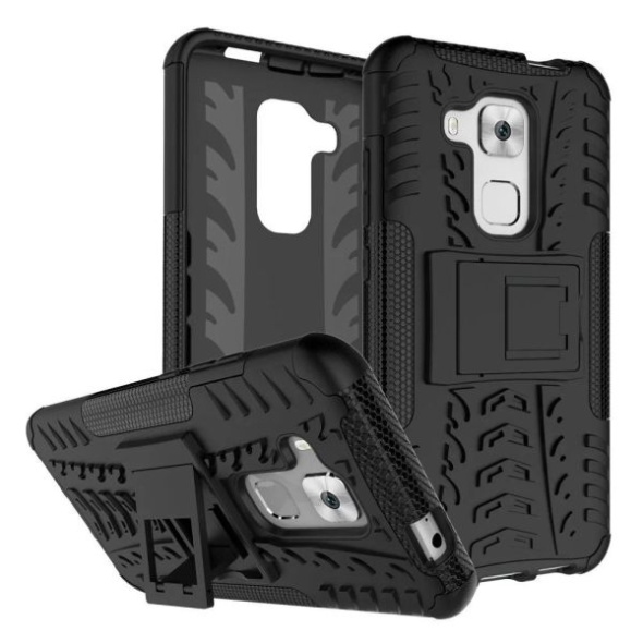 כיסוי extreme armor kickstand בצבע שחור-שחור לוואווי נובה – huawei nova