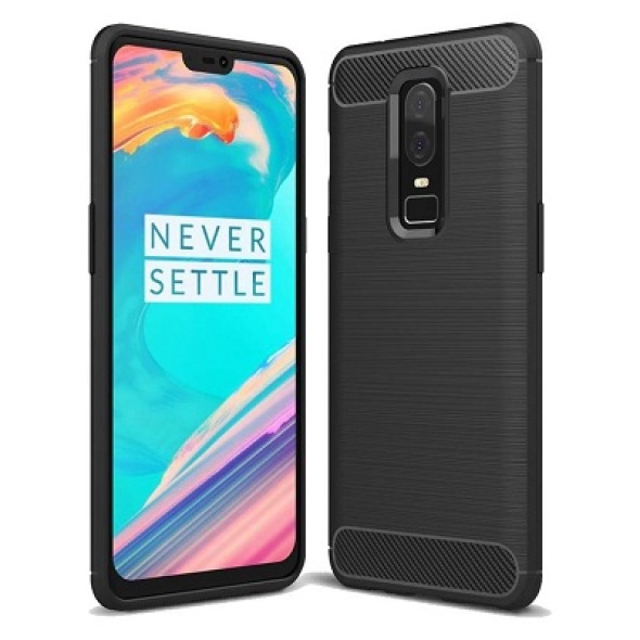 כיסוי tpu shell בצבע שחור ל-oneplus 6t