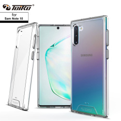 כיסוי toiko chiron בצבע שקוף לגלקסי נוט 10 – galaxy note 10