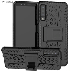 כיסוי extreme armor kickstand בצבע שחור-שחור לסמסונג גלקסי a7 2018 – galaxy a750