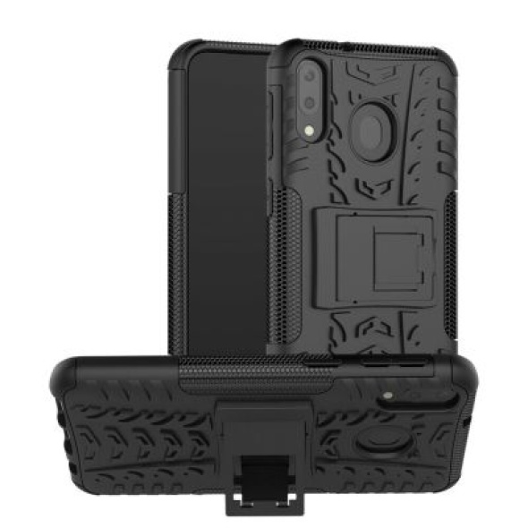 כיסוי extreme armor kickstand בצבע שחור-שחור לגלקסי a10 – galaxy a10