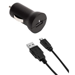 מטען רכב 2 אמפר איכותי בעל חיבור micro usb