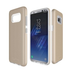 כיסוי toiko x-guard בצבע זהב-שקוף לגלקסי s8 – galaxy s8