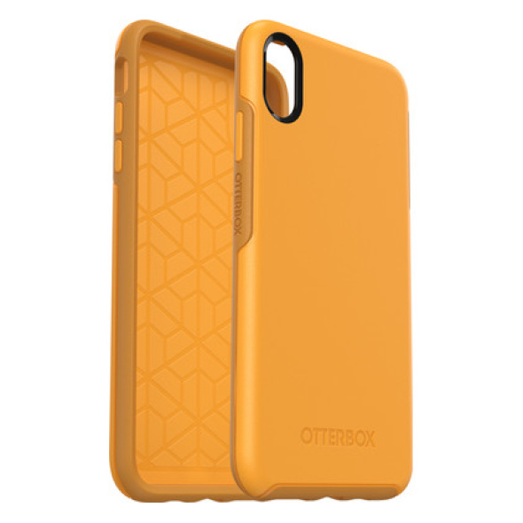 כיסוי otterbox symmetry בצבע צהוב לאייפון – iphone xs max