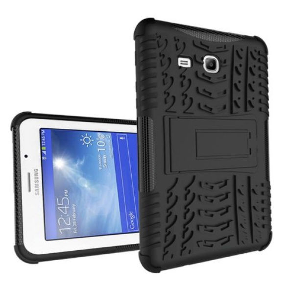 כיסוי extreme armor kickstand בצבע שחור-שחור ל גלקסי טאב 3 7.0 לייט – galaxy tab 3 7.0 lite