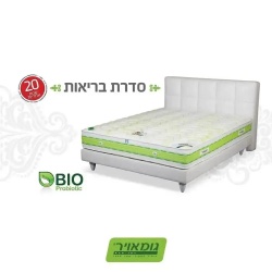 מזרון יחיד גומאוויר בריאות דו צדדי ויסקו/לטקס 992 80/200 ס״מ